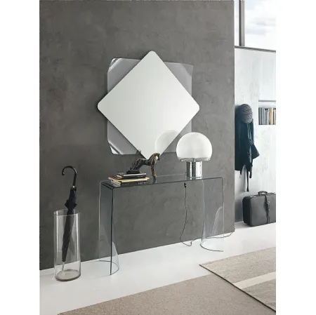 Specchio Lynx in vetro curvato di Target Point