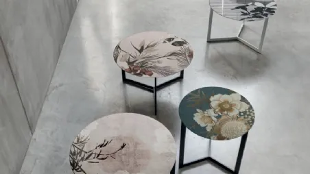 Tavolino  Joy Decor in laccato anche con grafiche disponibili di Tomasella