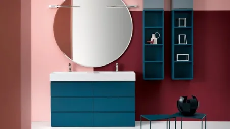 Mobile Bagno da appoggio in laccato opaco B-GO CHROMATIC BG42 di Compab