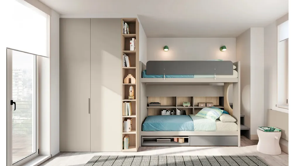 Cameretta Layout 11B di Doimo Cityline