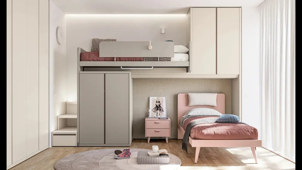 Cameretta Layout 15B di Doimo Cityline