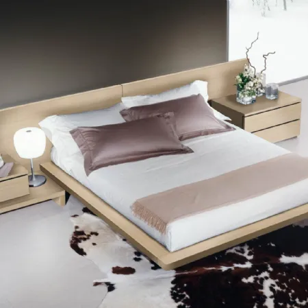 Comodino Plana in legno di Fratelli Elli