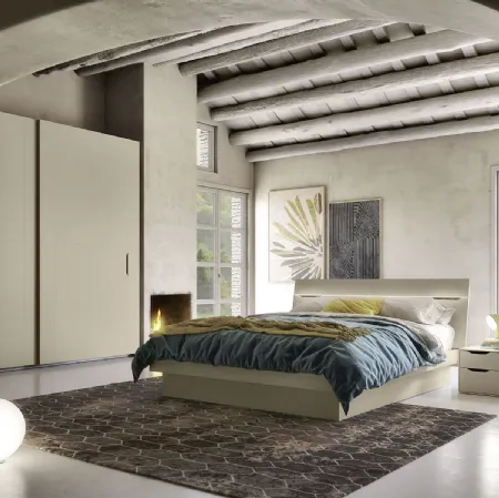 Comodino in laccato opaco Time di S75