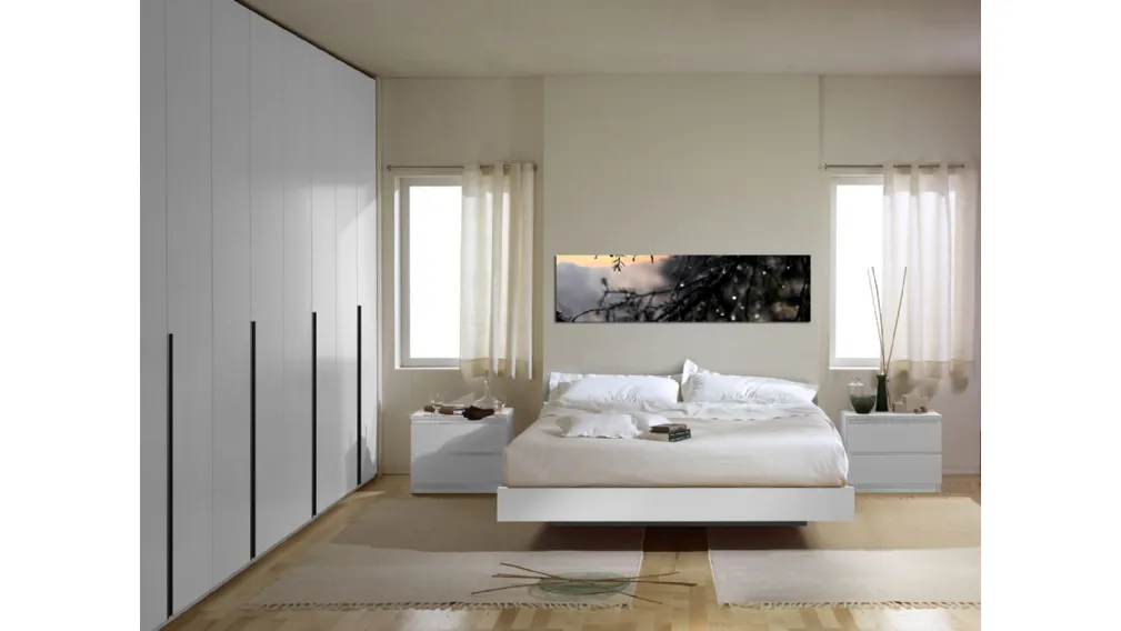 Letto sommier in legno Base di Fratelli Elli