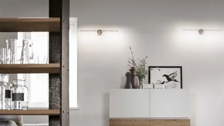 Madia Electa Quadra in laminato con 4 ante e due cassetti di Target Point