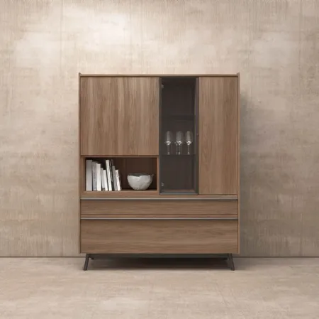 Madia Alta in legno Glamour 03 di Mab