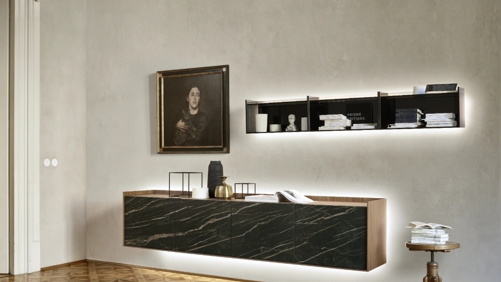 Mobile sospeso Cabaret Ceramica di Sangiacomo