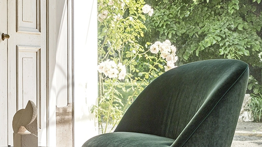 Poltroncina in tessuto Ella di Pianca