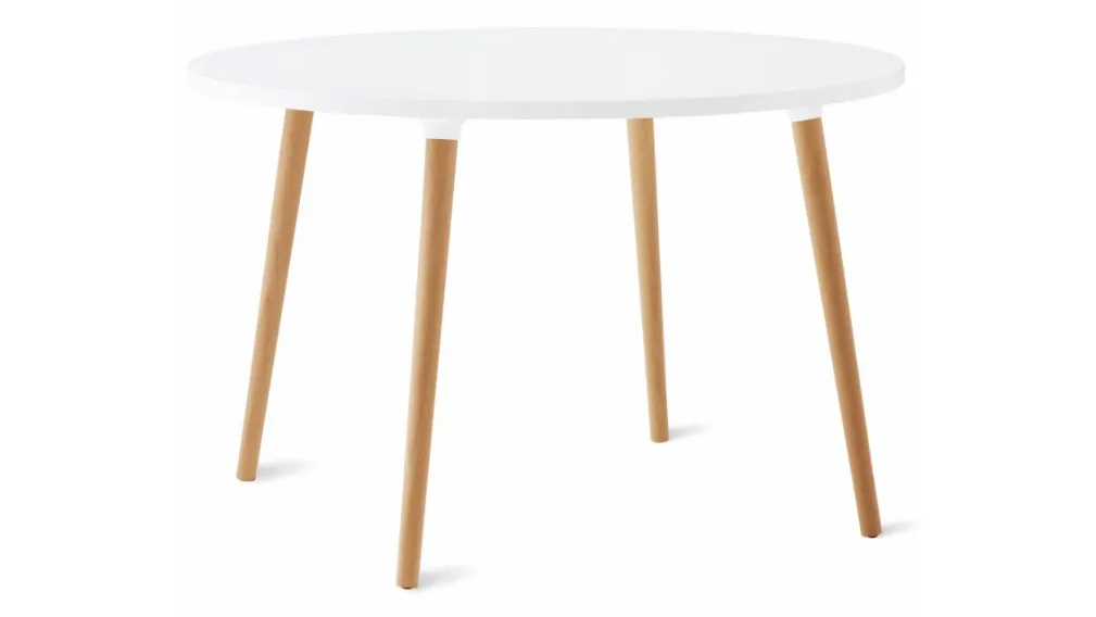 Tavolo Shangai con top in laminato e base in Faggio di Veneta Cucine